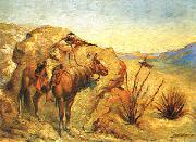 Frederick Remington Apache oil on canvas